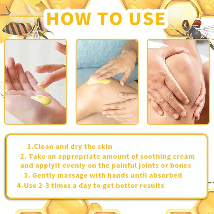 Bee Venom Instant Ultra Strength Pain Relief Therapy Cream🇺🇸