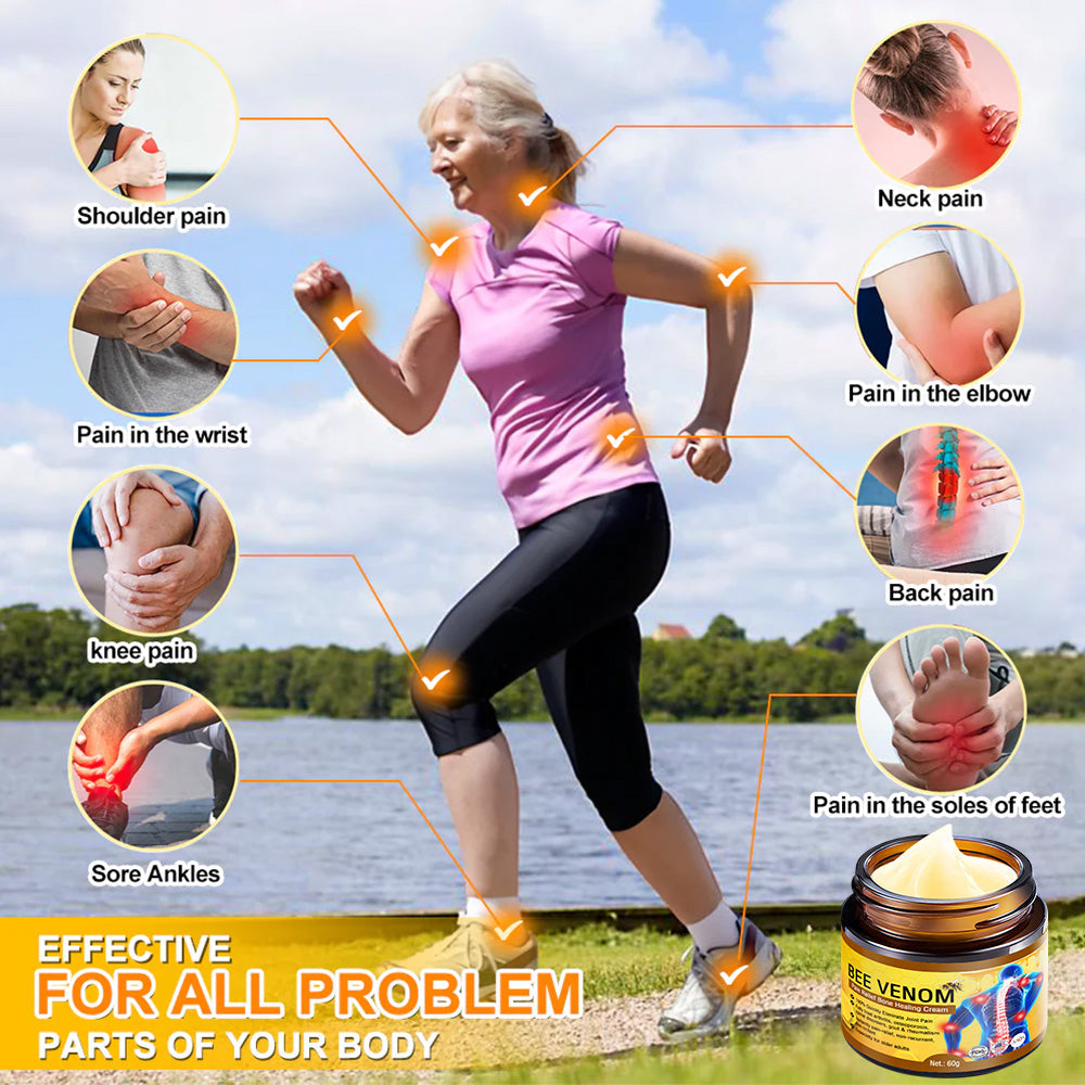 Bee Venom Instant Ultra Strength Pain Relief Therapy Cream🇺🇸