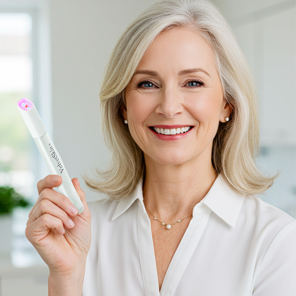 Bikenda® VelvetSkin+ All-in-One Laser Eraser Pen (Powered by CO₂ laser technology – effectively removes moles, warts, skin tags, pigmentation spots, and other skin imperfections)