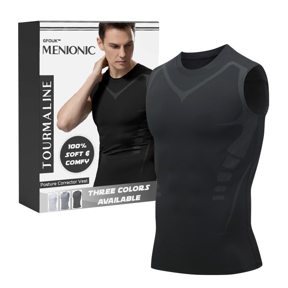 GFOUK™ MENIONIC Tourmaline PostureTCorrector Vest