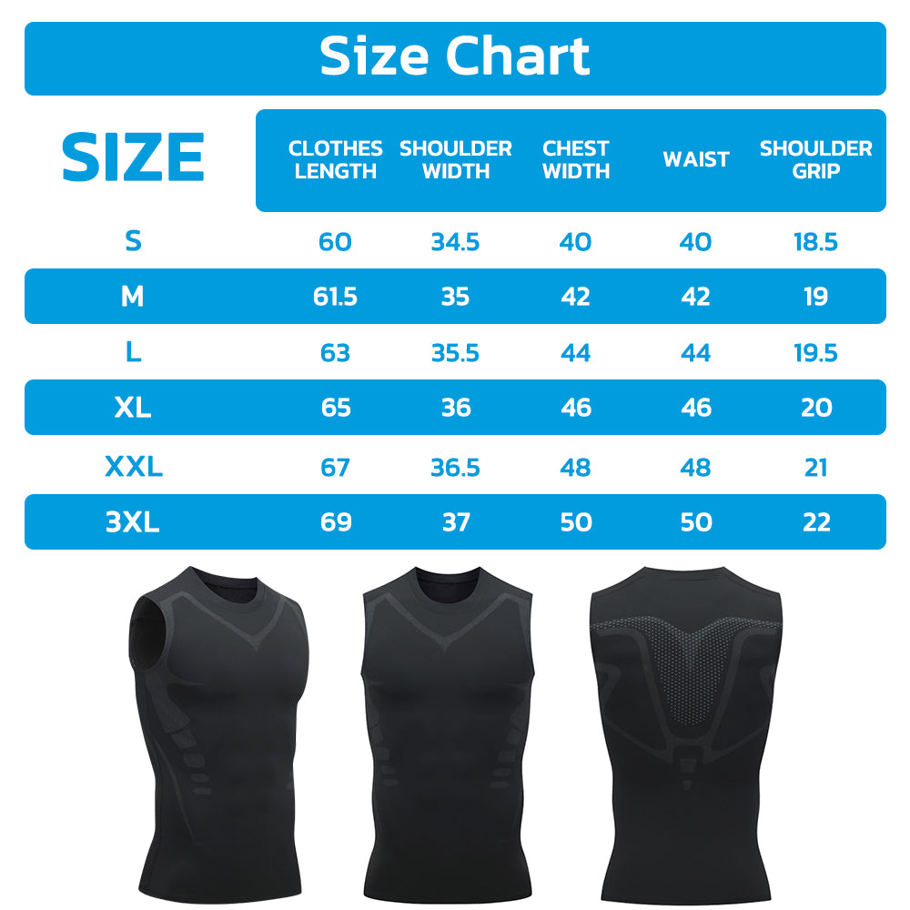 GFOUK™ MENIONIC Tourmaline PostureTCorrector Vest