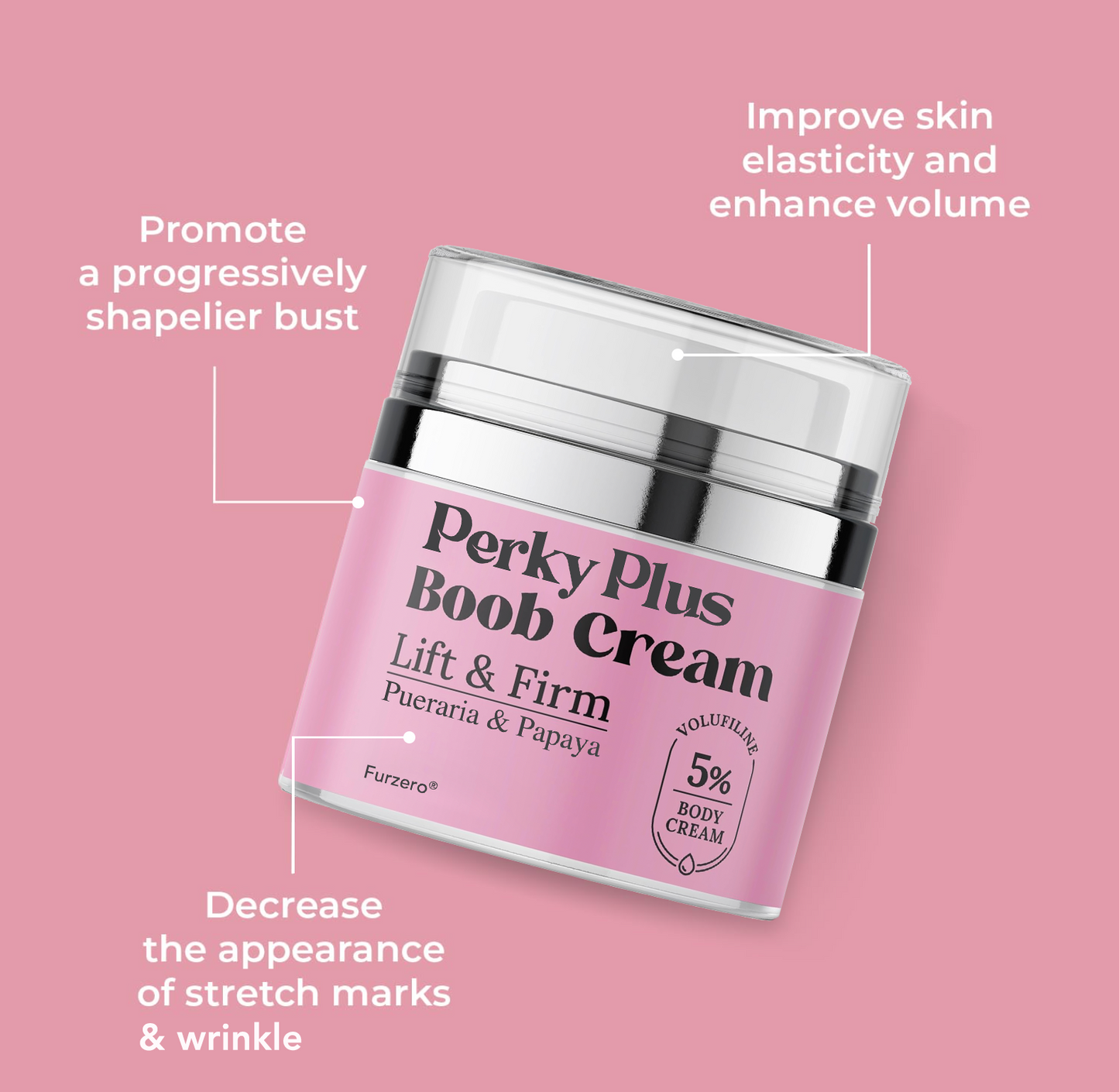 Furzero® Perky Plus Pueraria Papaya Body Cream