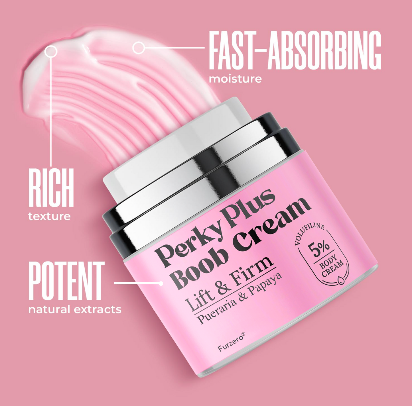 Furzero® Perky Plus Pueraria Papaya Body Cream