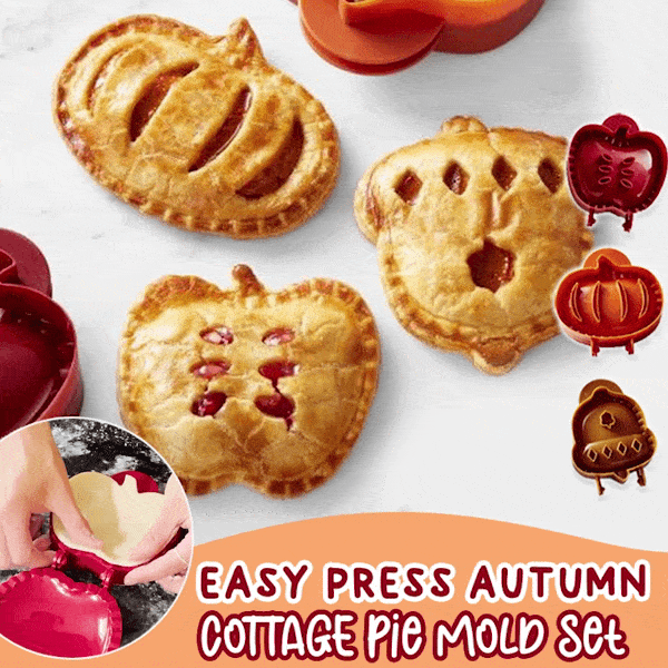 Easy Press Autumn Cottage Pie Mold Set