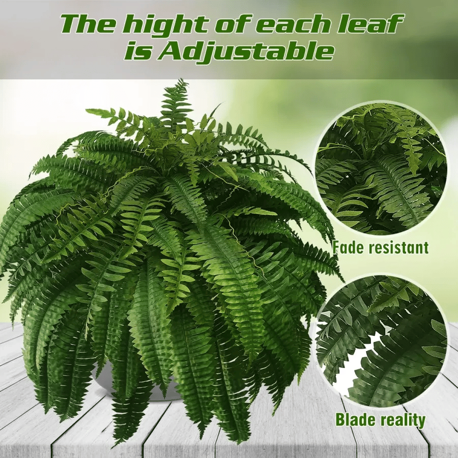 🍀Last Day 75% OFF--UV Resistant Lifelike Artificial Boston Fern🍀