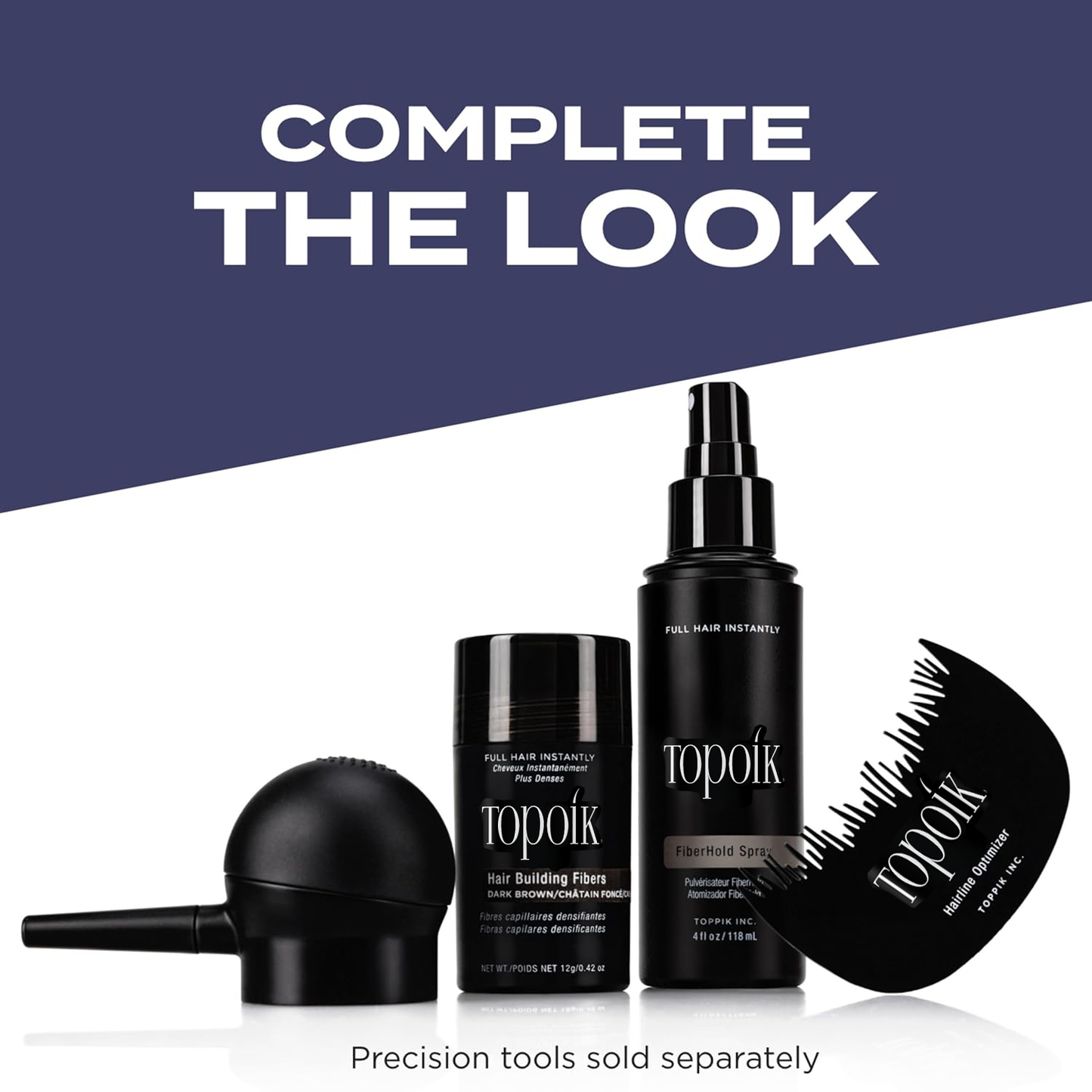 Final 3 Hours [ 70% OFF ]: Topoik Hair Building Fibers (9 Shades)