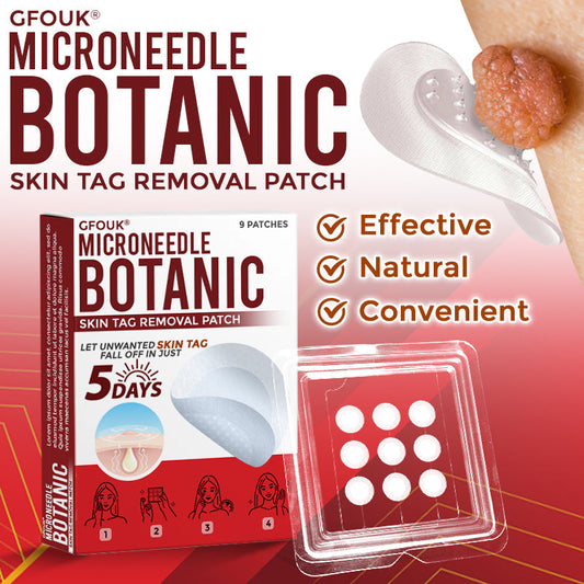 GFOUK® MicroNeedle Botanic Skin Tag Removal Patch 🇺🇸 Made in the USA