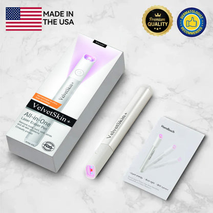 Bikenda® VelvetSkin+ All-in-One Laser Eraser Pen (Powered by CO₂ laser technology – effectively removes moles, warts, skin tags, pigmentation spots, and other skin imperfections)