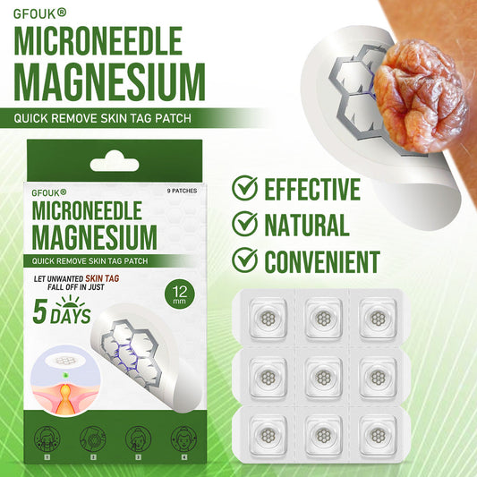 GFOUK® Magnesium MicroNeedle Quick Remove Skin Tag Patches