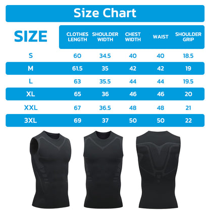 GFOUK™ MENIONIC Tourmaline PostureTCorrector Vest
