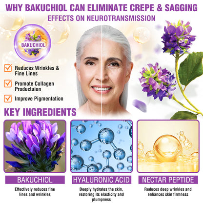 FDA Official: Furzero® Queen Nectar Peptide + Bakuchiol Skin Restoration Cream - Anti-aging, Hydrating, Skin Firming & Lifting, Skin Repair, Even Tone, Acne and Dark Spot Treatment, Wart and Mole Removal, and Psoriasis Relief.