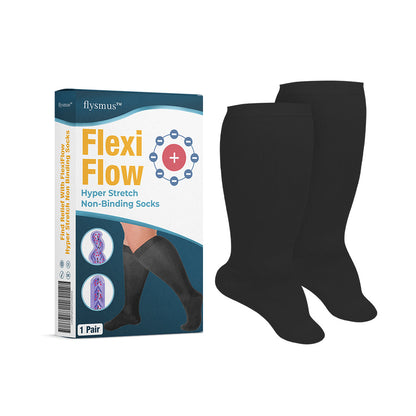 flysmus™ FlexiFlow Hyper Stretch Non Binding Socks