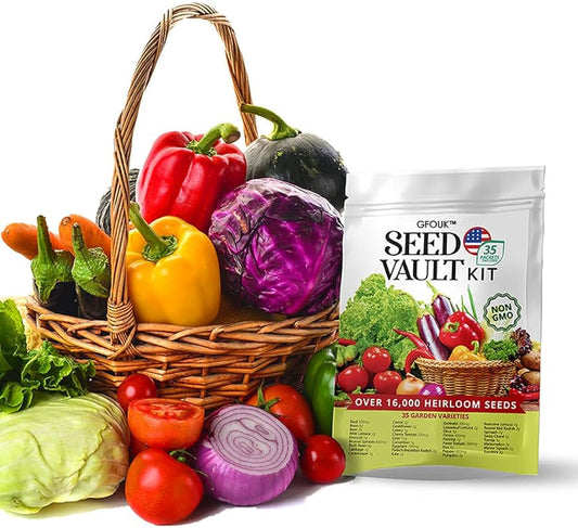 GFOUK™ Ultimate Garden Seeds Vault Kit