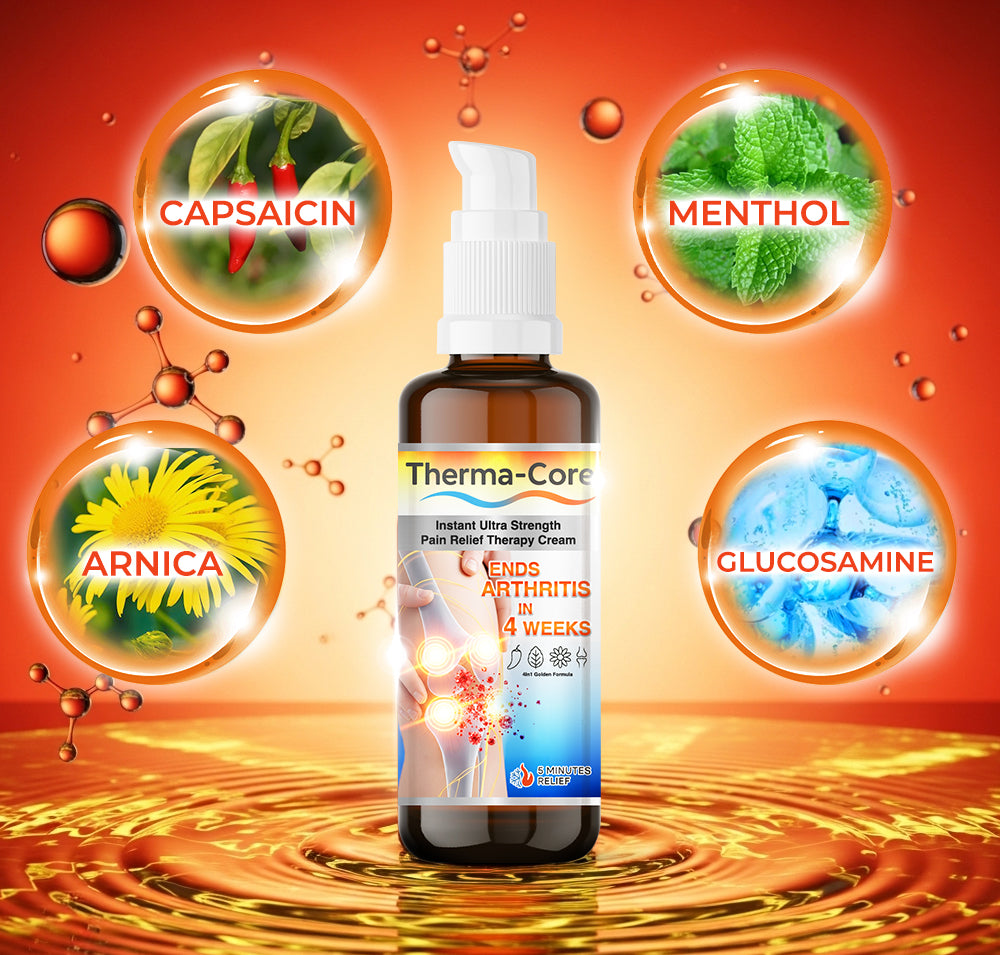 Therma Core Capsaicin Instant Ultra Strength Pain Relief Therapy Cream🌶️🌿FDA Certified