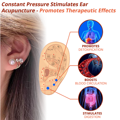 flysmus™ Lymphvity MagneTherapy Pyrrhotite Earrings