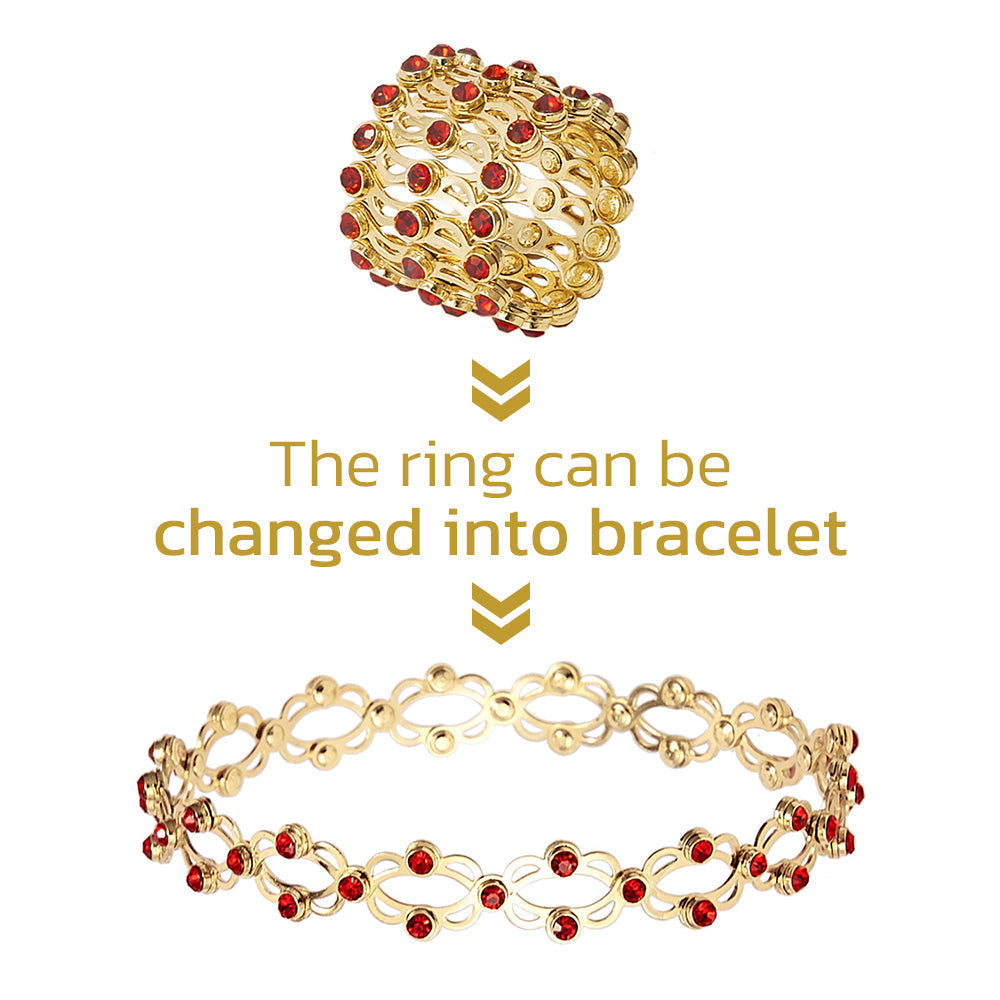 MagneticTherapy Lymphatic Transforming Bracelet Ring