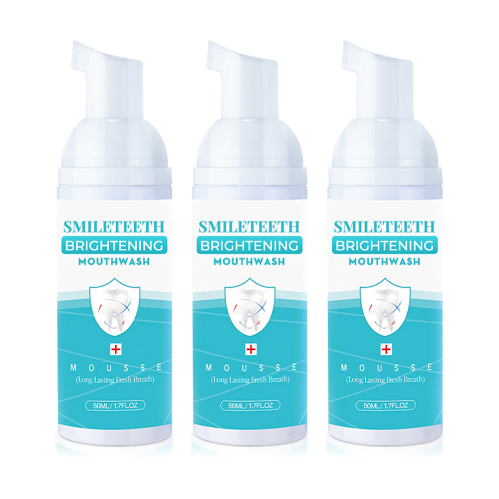 SmileTeeth Brightening Mouthwash Mousse