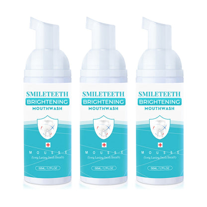 SmileTeeth Brightening Mouthwash Mousse