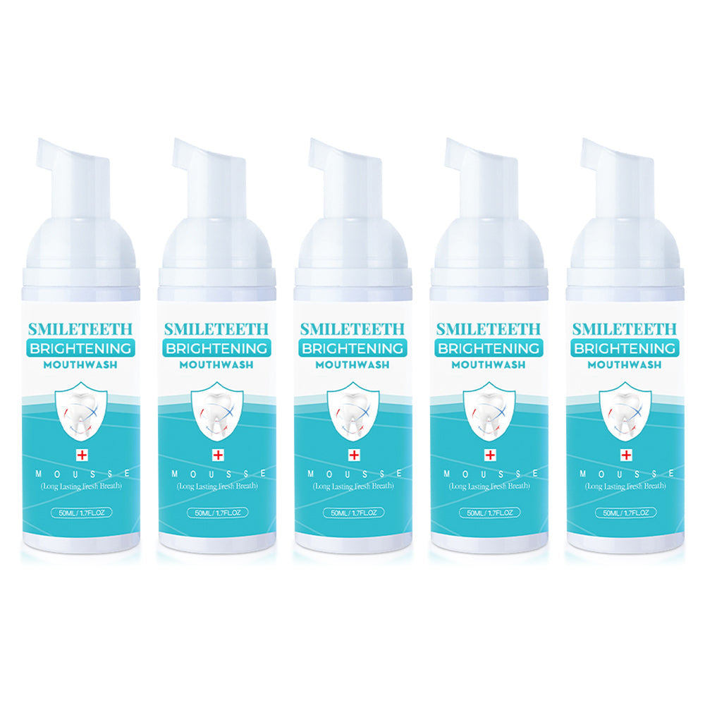 SmileTeeth Brightening Mouthwash Mousse