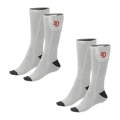 24H7WARM Detoxify Electric Heated Graphene Socks
