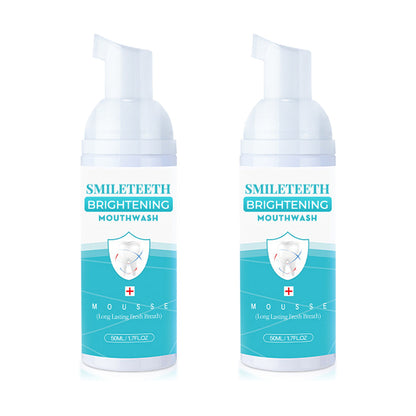 SmileTeeth Brightening Mouthwash Mousse