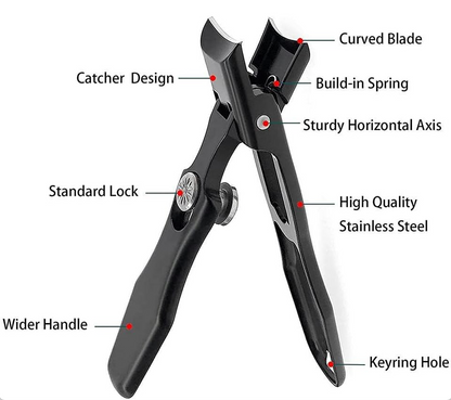 DRSHARP Precision Stainless Steel Nail Clippers