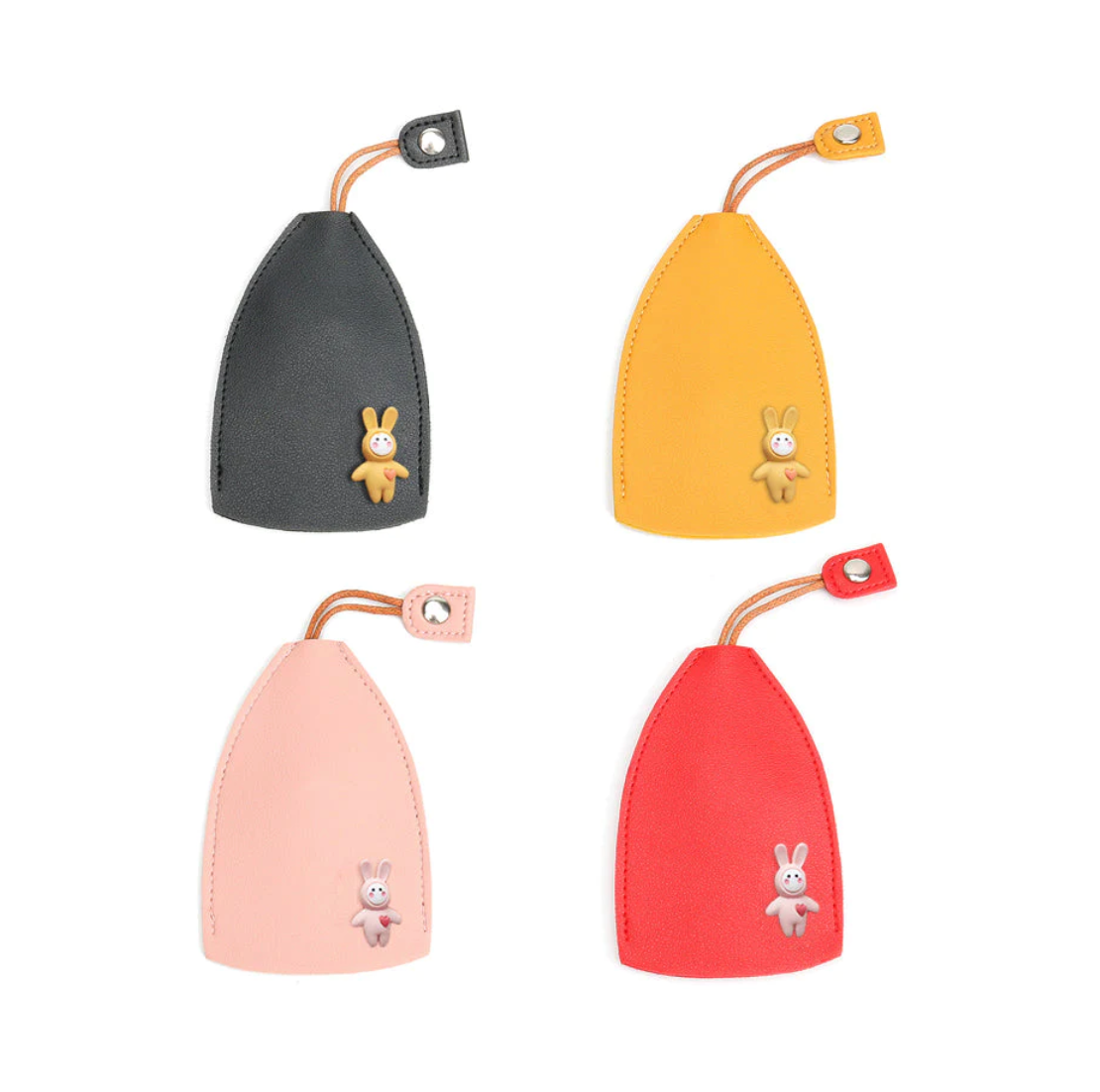 flysmus™ Pretty PU Leather Keychain Bag