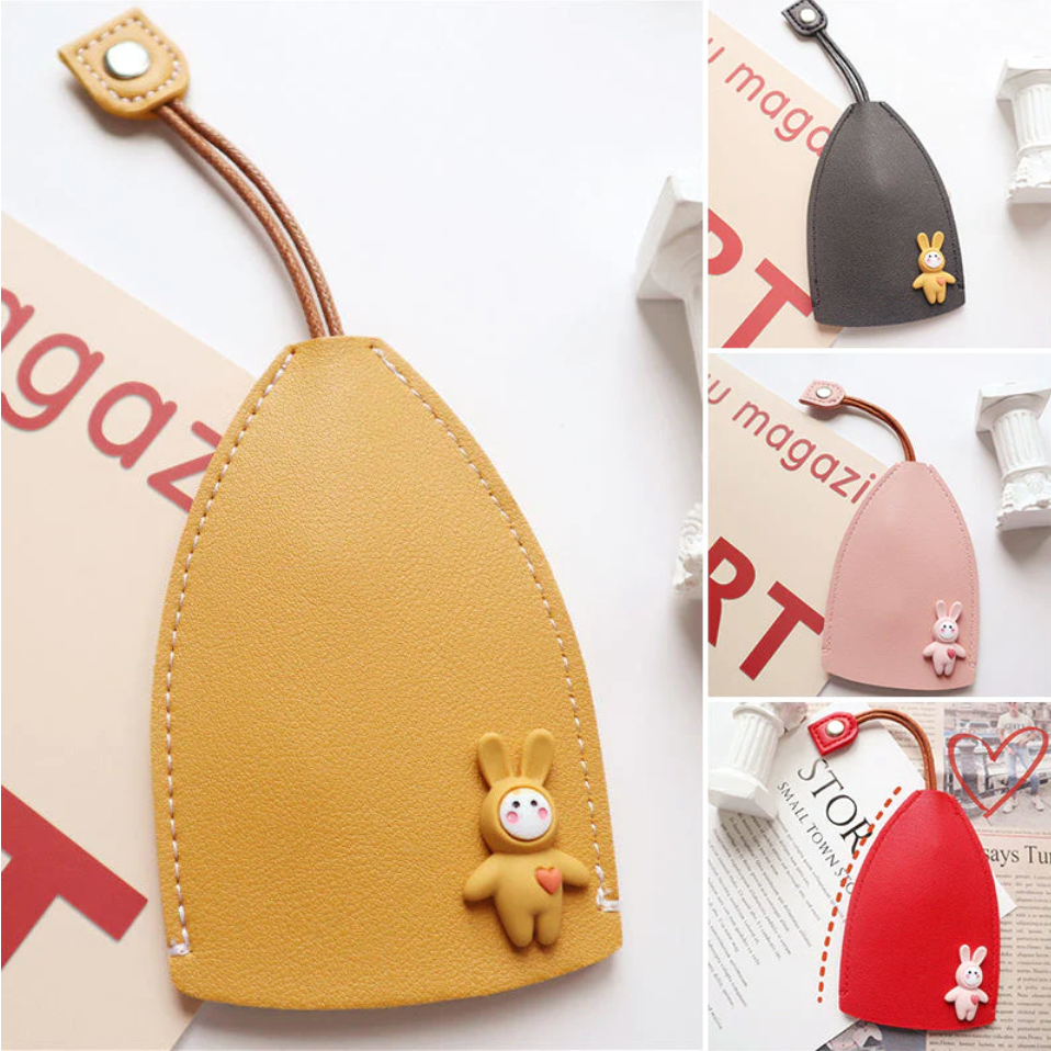flysmus™ Pretty PU Leather Keychain Bag