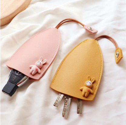 flysmus™ Pretty PU Leather Keychain Bag