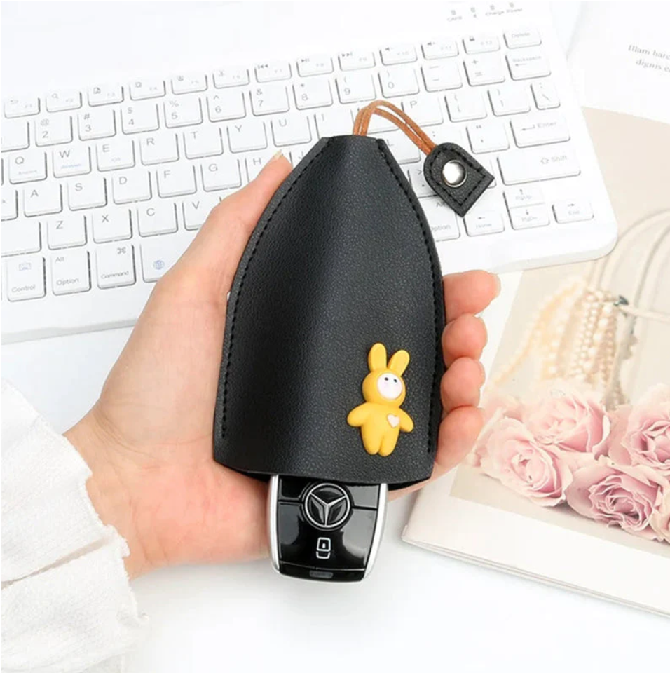 flysmus™ Pretty PU Leather Keychain Bag