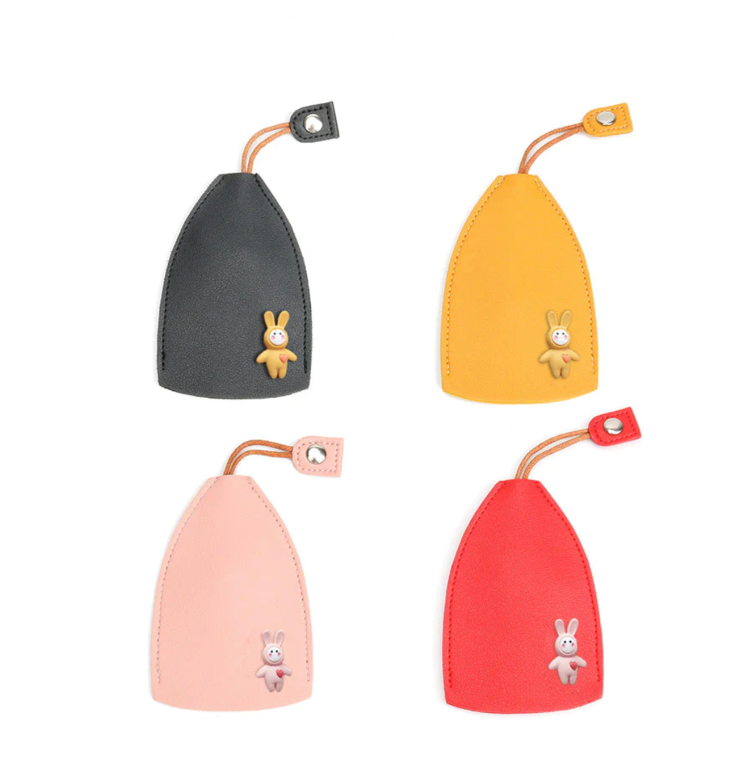 flysmus™ Pretty PU Leather Keychain Bag