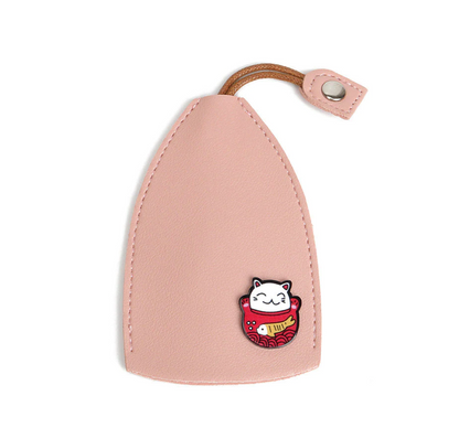 flysmus™ Pretty PU Leather Keychain Bag