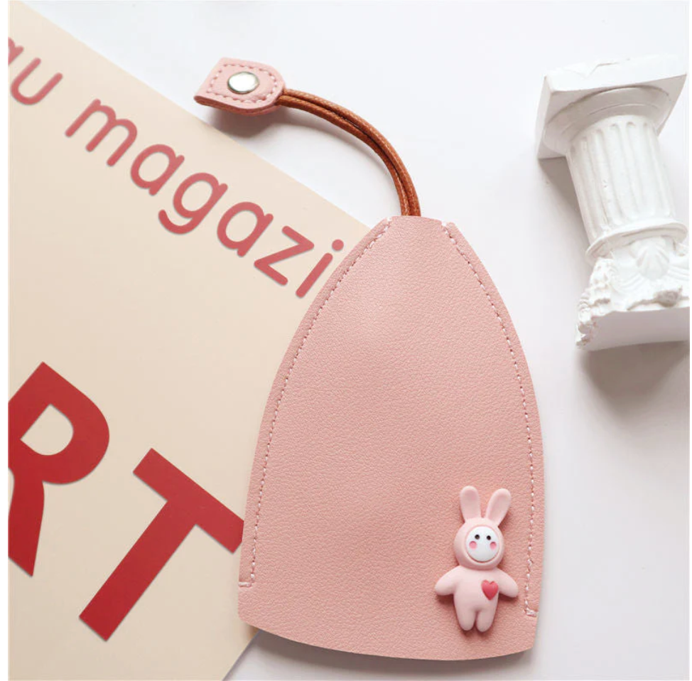 flysmus™ Pretty PU Leather Keychain Bag