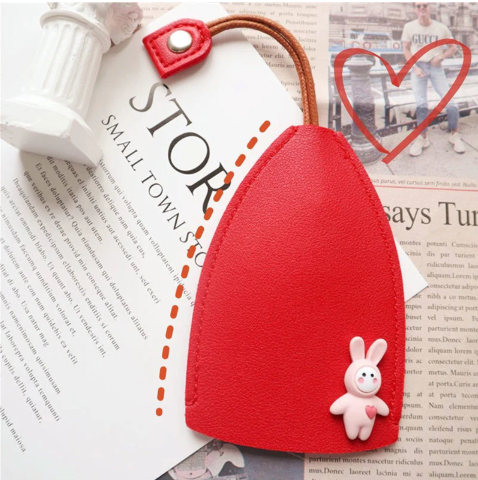 flysmus™ Pretty PU Leather Keychain Bag